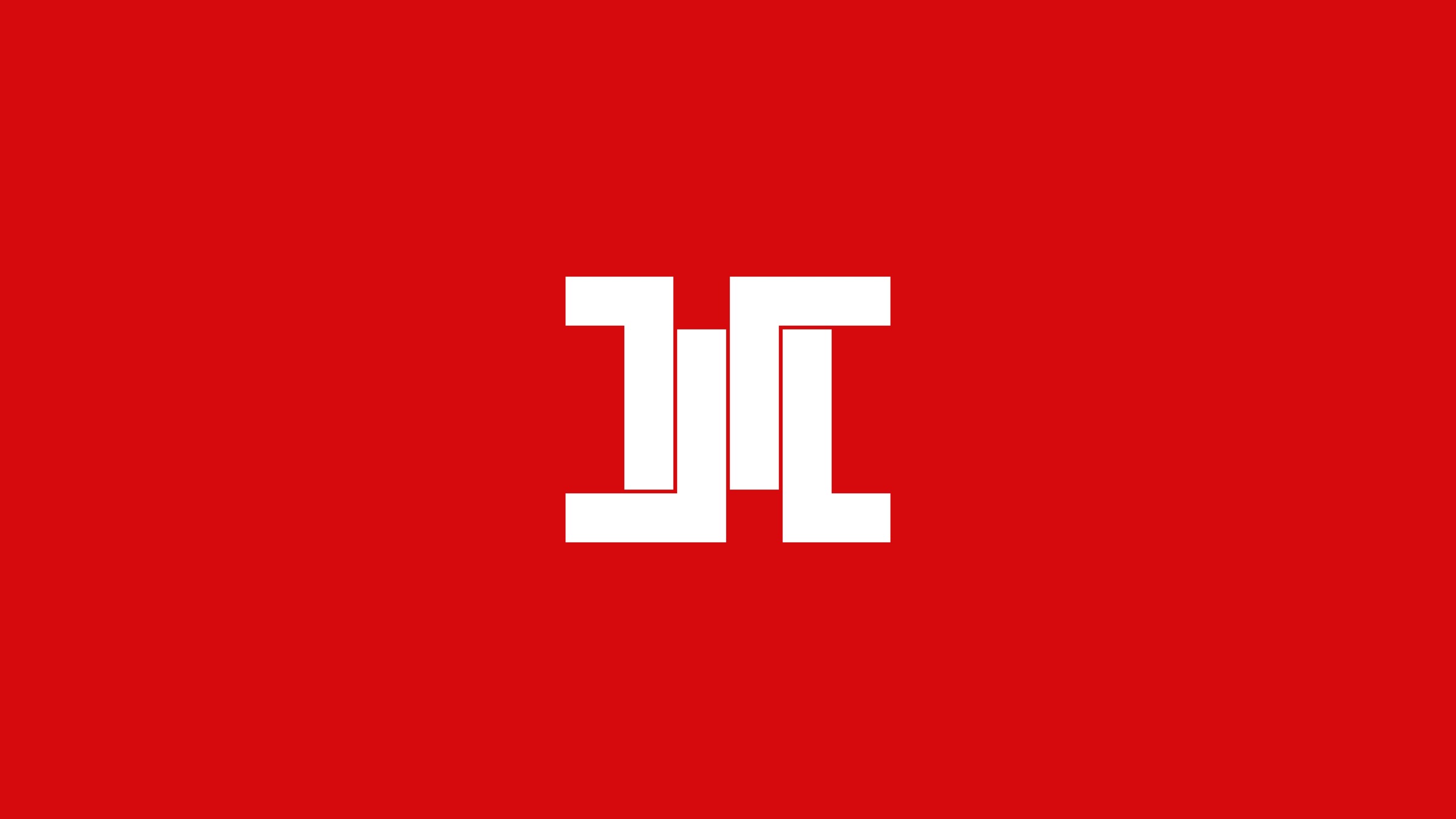 The geometric Mataang logo mark in white on a red background.